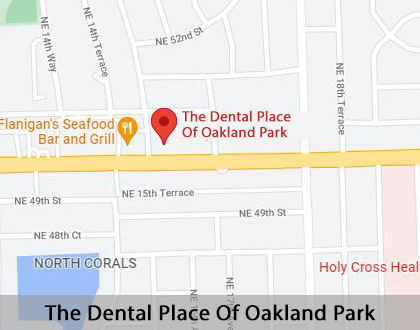Map image for Invisalign in Oakland Park, FL